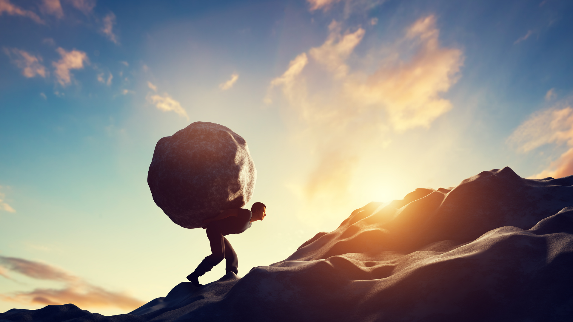 The weight of being the one in charge